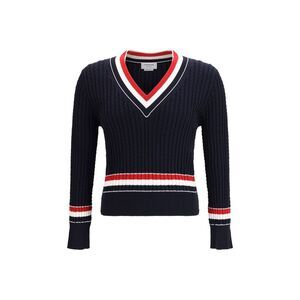 Thom Browne Blue Cotton Men's Sweatshirt
